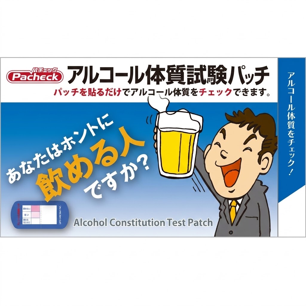 アルコール体質試験パッチ30枚入り